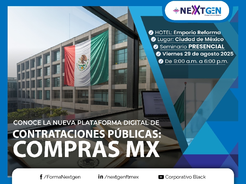 Conoce la Nueva Plataforma Digital de Contrataciones Públicas: COMPRAS MX